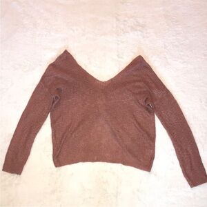 Moon & Madison Open Back Sweater
